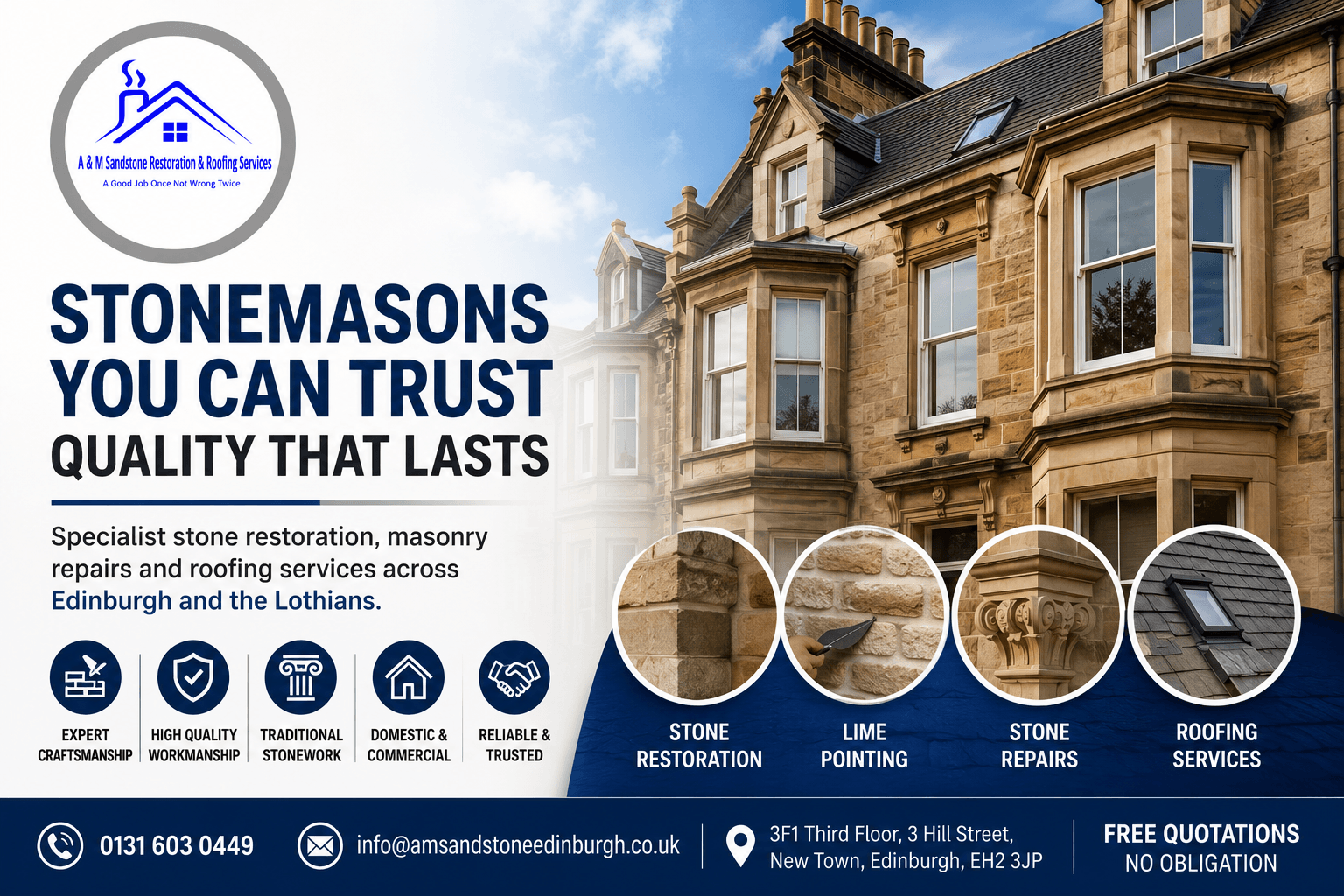 stonemasons corstorphine